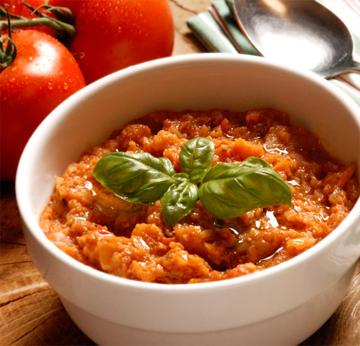 Pappa al pomodoro. Photo from Osteria Le Panzanelle